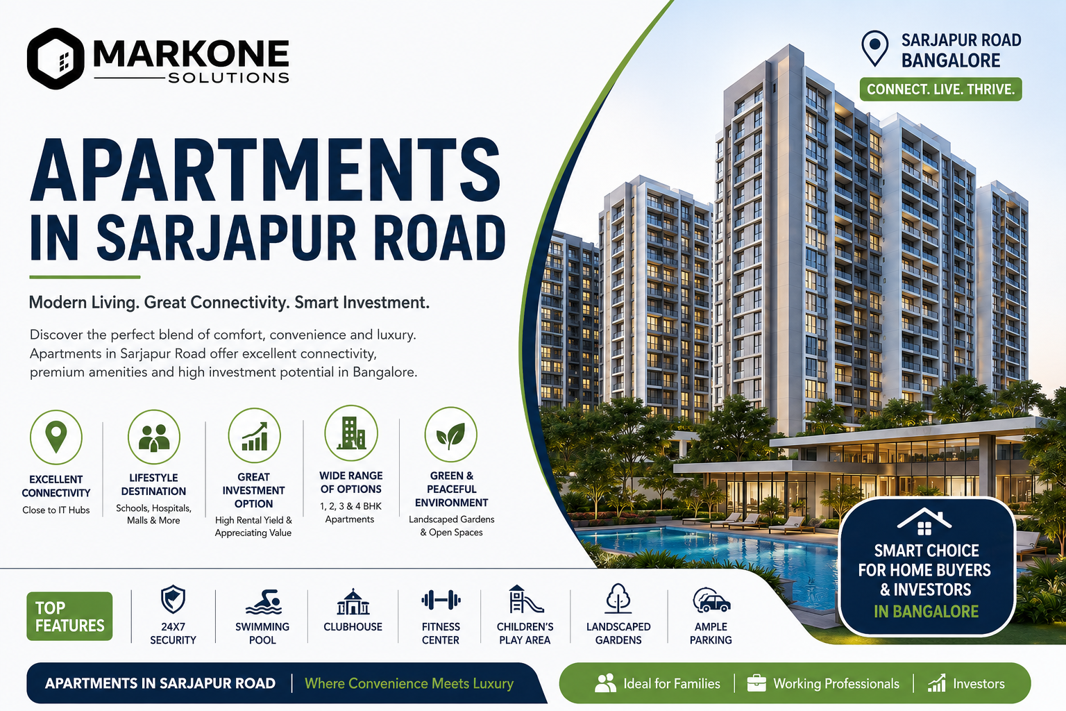 Apartments in Sarjapur Road