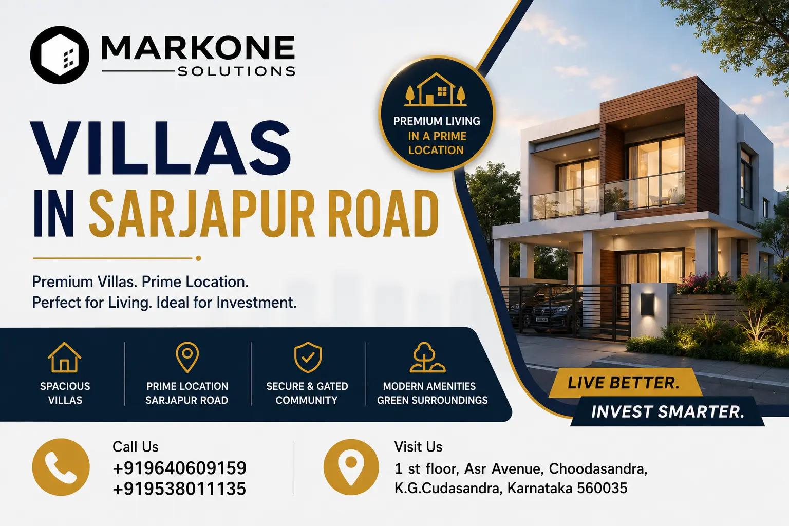 Villas in Sarjapur Road
