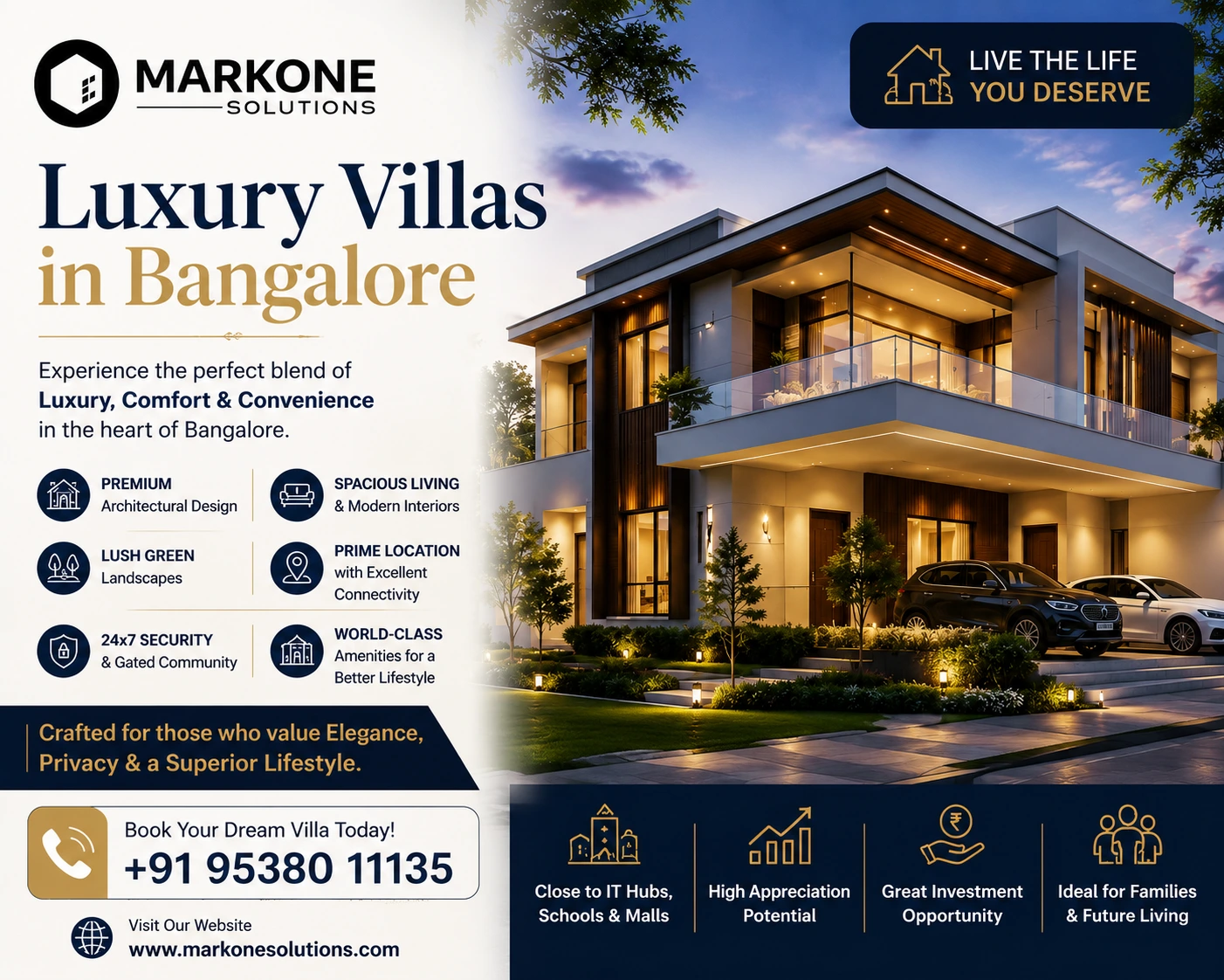 villa projects in Bangalore