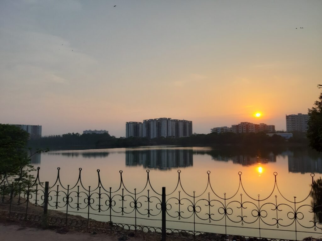 Overview of Heggondahalli locality showing luxury apartments and villa projects in Sarjapur Bengaluru
